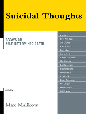 cover image of Suicidal Thoughts